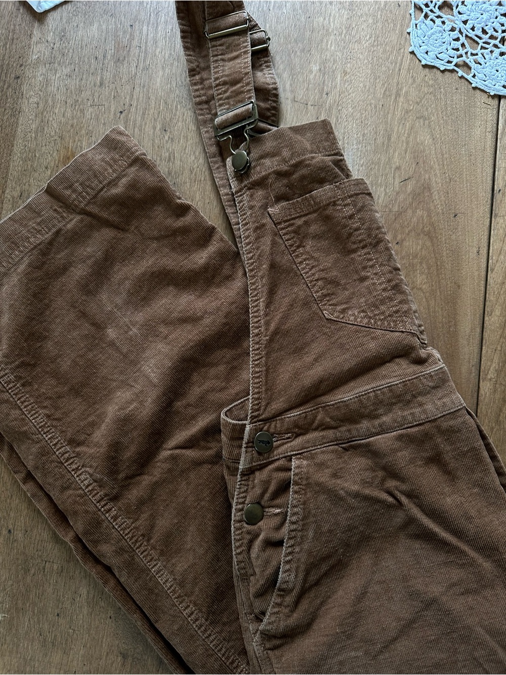 Toad&Co Women’s Brown Corduroy Overalls